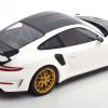 Porsche 911 (991/2) GT3 RS 2019 "Weissach Package" Wit met gouden velgen 1-18 Minichamps Limited 111 Pieces