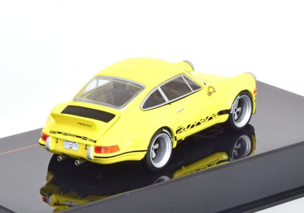 Porsche 911 RWB Backdate "Rauh Welt" Geel / Zwart 1-43 Ixo Models