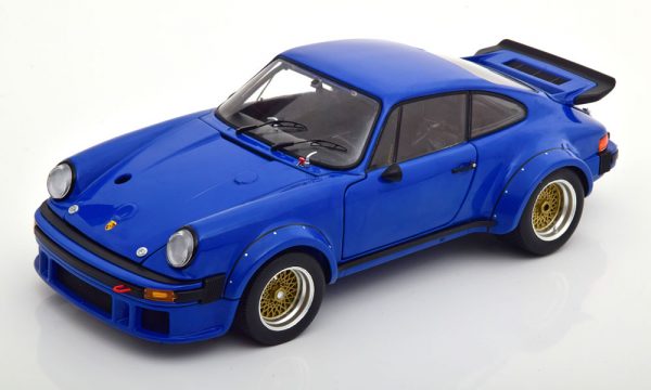 Porsche 934 RSR Blauw 1-18 Schuco ( Metaal )