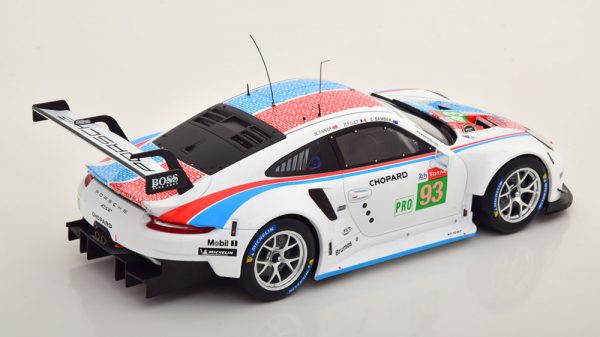 Porsche 911 (991) RSR No.93, 24Hrs Le Mans 2019 Tandy/Bamber/Pilet 1-18 Ixo Models