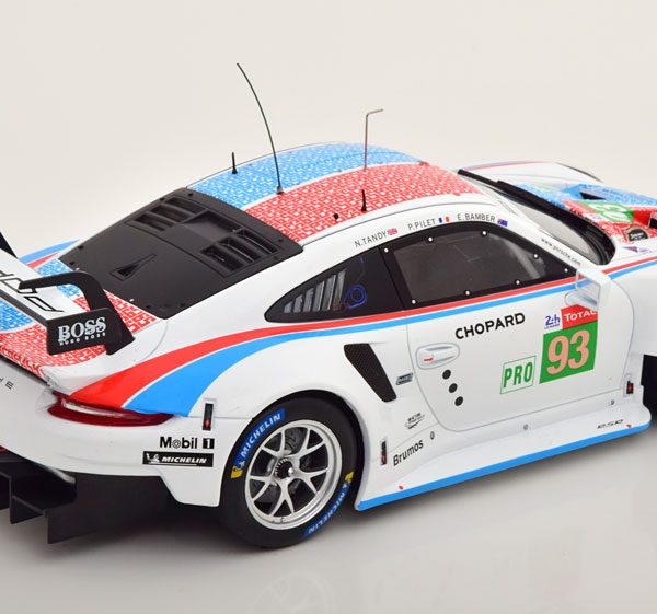 Porsche 911 (991) RSR No.93, 24Hrs Le Mans 2019 Tandy/Bamber/Pilet 1-18 Ixo Models