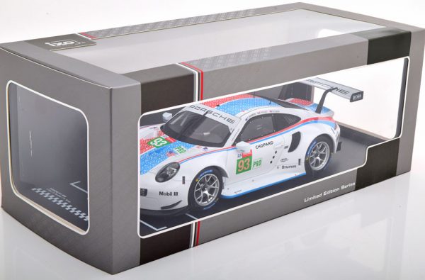 Porsche 911 (991) RSR No.93, 24Hrs Le Mans 2019 Tandy/Bamber/Pilet 1-18 Ixo Models