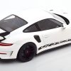 Porsche 911 GT3RS ( 991.2) 2019 White / Black Wheels 1-18 Minichamps Limited 330 Pieces