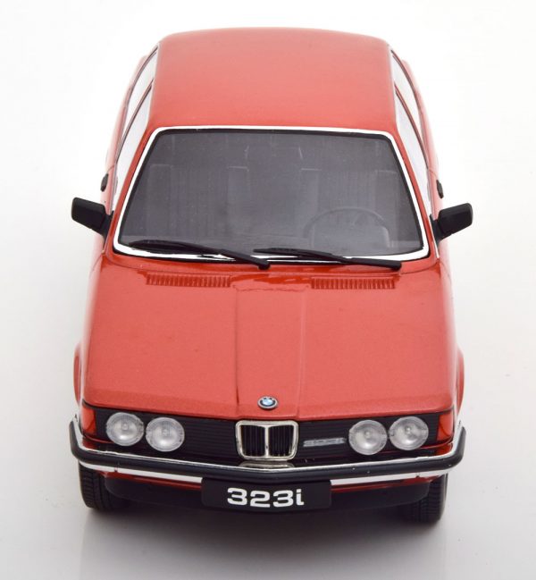BMW 323i ( E21 ) 1975 Roodbruin Metallic 1-18 KK Scale ( Metaal )