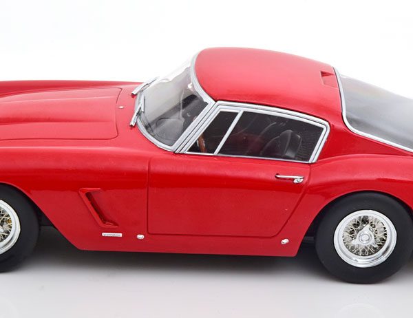 Ferrari 250 GT SWB 1961 Rood 1-18 KK Scale ( Metaal )