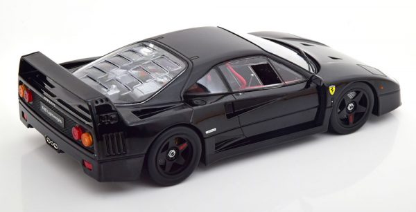 Ferrari F40 Lightweight 1990 Zwart 1-18 KK Scale ( Metaal )