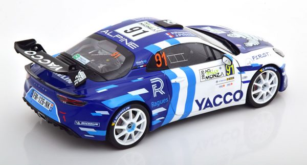 Renault Alpine A 110 No.91, WRC Monza 2020 Ragues/Pesenti 1-18 Solido