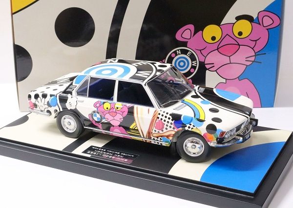 BMW 2500 (E3) 1969 New Horizon "Pink Panther" 1:18 Minichamps Limited 999 Pieces ( Inkl. Vitrine )