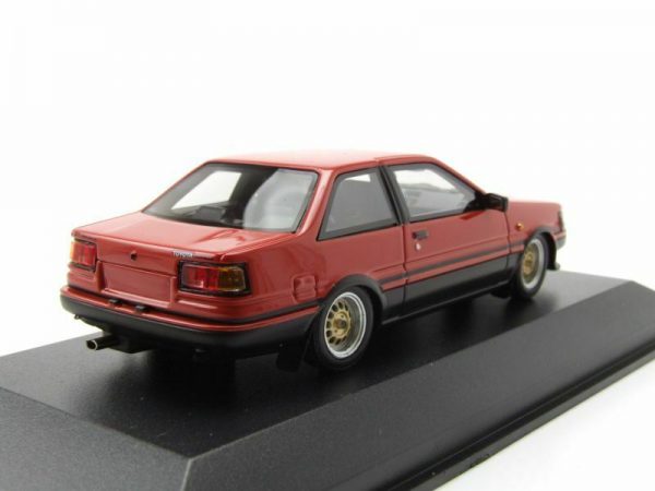Toyota Corolla GT 1984 Rood 1:43 Minichamps Limited 350 Pieces