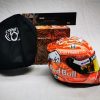 Helm Max Verstappen Belgian ( Spa ) GP 2021 Inkl.Tear Off and 3D Sticker 1-2 Schuberth