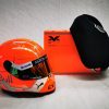 Helm Max Verstappen Belgian ( Spa ) GP 2019 Oranje 1-2 Schuberth