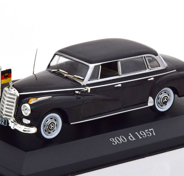 Mercedes-Benz 300 ( W189 ) "Bundeskanzler Adenauer" 1957-1962 Zwart 1-43 Premium Collectibles