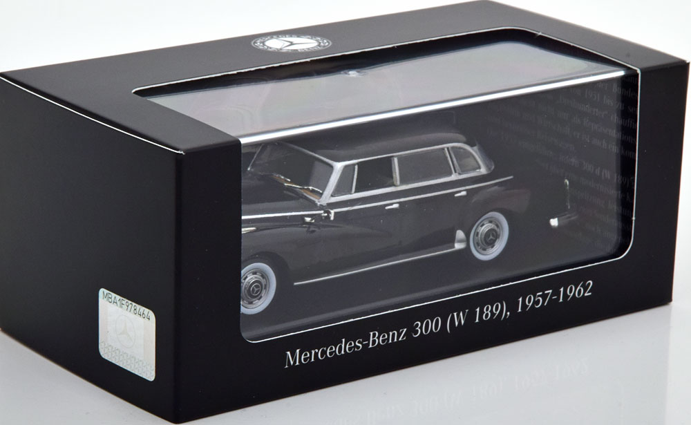 1:43 Premium Collectibles Mercedes 300 W189 Bundeskanzler Adenauer 