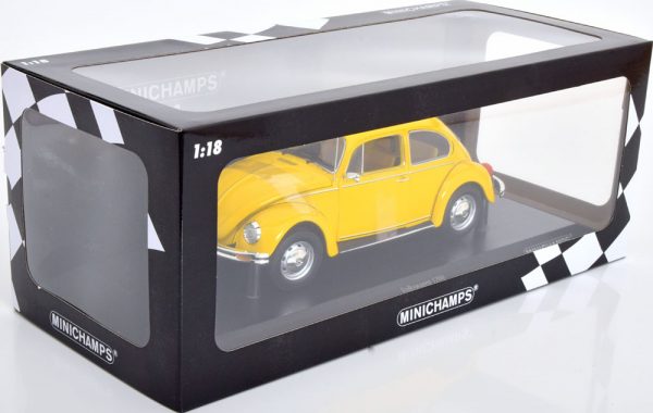 Volkswagen Kever 1200 1983 Geel 1-18 Minichamps Limited 504 Pieces