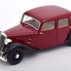 Citroen Traction Avant 7CV 1935 Donkerrood / Zwart 1-18 Cult Scale Models ( Resin )