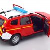 Dacia Duster MKII 2021 "Pompier" Rood 1-18 Solido