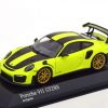Porsche 911 (991 II) GT2 RS 2018 ( Groengeel/Zwart met gouden velgen ) 1-43 Minichamps Limited 333 Pieces