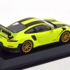 Porsche 911 (991 II) GT2 RS 2018 ( Groengeel/Zwart met gouden velgen ) 1-43 Minichamps Limited 333 Pieces