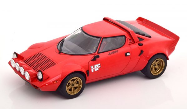 Lancia Stratos HF 1975 Rood 1-24 Whitebox ( Metaal )