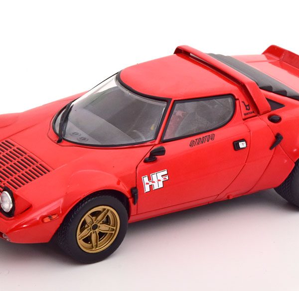 Lancia Stratos HF 1975 Rood 1-24 Whitebox ( Metaal )