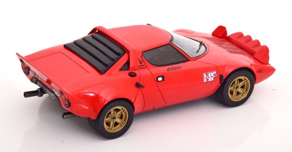 Lancia Stratos HF 1975 Rood 1-24 Whitebox ( Metaal )