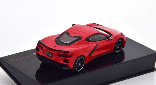 Chevrolet Corvette C8 Stingray 2020 Rood 1-43 Ixo Models