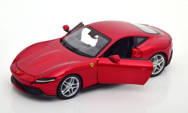 Ferrari Roma 2021 Rood Metallic 1:24 Burago