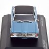 Ford Taunus 1970 Blauw Metallic / Matzwart 1-43 Minichamps Limited 500 Pieces