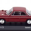 BMW 2000 CS 1967 Donkerrood 1-43 Minichamps Limited 500 Pieces