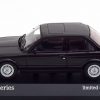 BMW 3Serie ( E30 ) Limousine 1989 Zwart 1-43 Minichamps Limited 500 Pieces