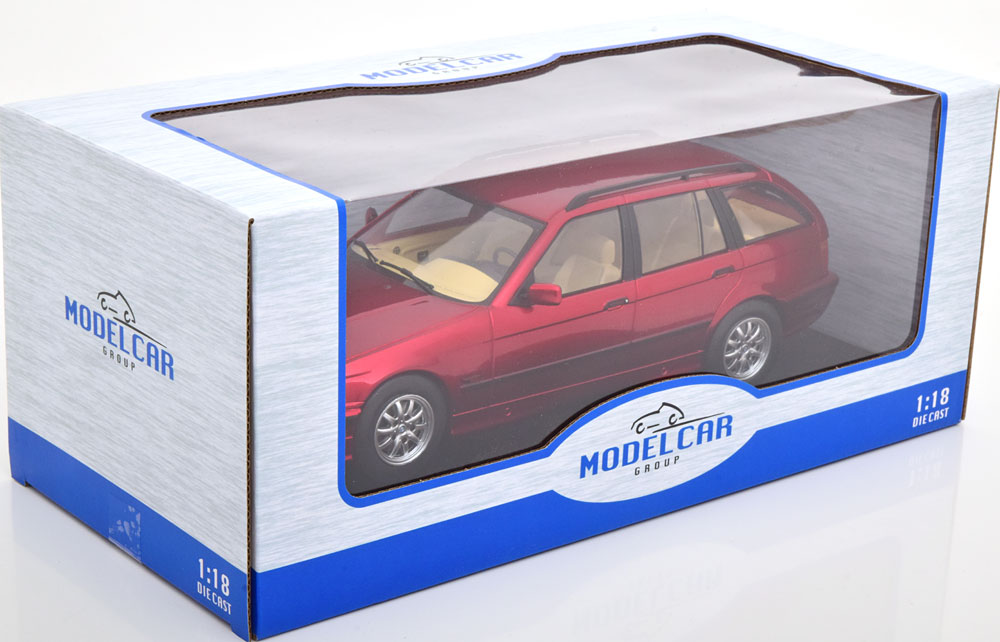 Miniature BMW E36 Touring 1995 Verte 1/18 – MCG Model Car Group, Métal, Neuf