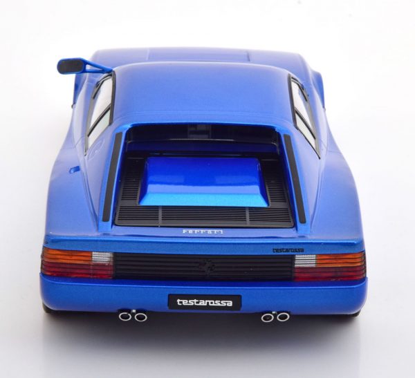 Ferrari Testarossa 1984 Blauw Metallic 1-18 KK Scale ( Metaal )