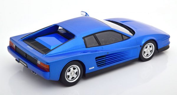 Ferrari Testarossa 1984 Blauw Metallic 1-18 KK Scale ( Metaal )