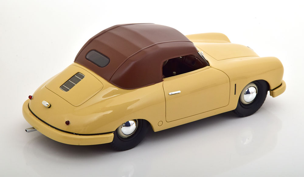 ミニカー Schuco Porshe356A Cabriolet 1/18 1/18 Schuco Porsche 356 Speedster Outlaw Hardtop (Silver Grey