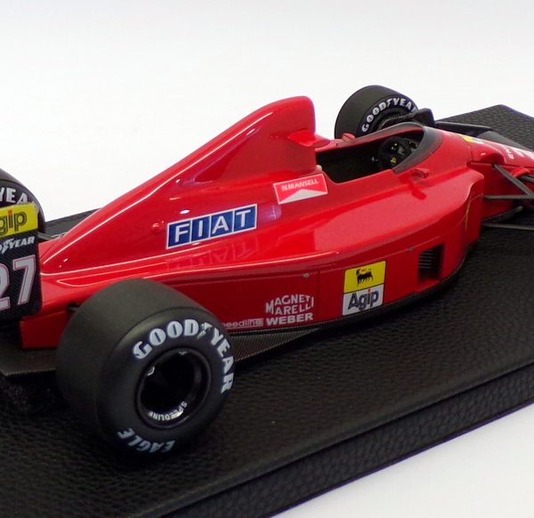 Ferrari F189 640 F1 #27 Nigel Mansell Rood 1-18 GP Replicas Limited 500 Pieces