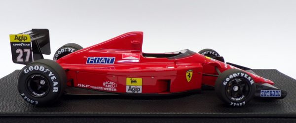 Ferrari F189 640 F1 #27 Nigel Mansell Rood 1-18 GP Replicas Limited 500 Pieces