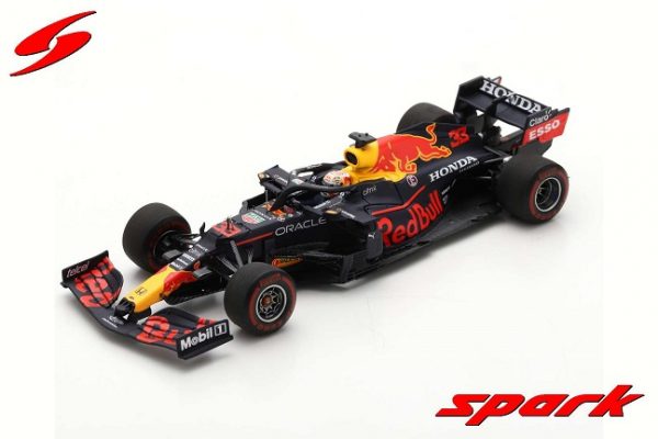 Red Bull Racing Honda RB16B #33 2nd Place GP Spain 2021 Max Verstappen ( 100th GP with Red Bull Racing ) 1-43 Spark