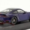 Porsche 911 (992) Turbo S 2020 Blauw Metallic 1:43 Minichamps Limited 312 Pieces