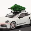 Porsche 911 (992) Turbo S 2021 "Christmas Edition" Wit 1:43 Minichamps Limited 2020 Pieces
