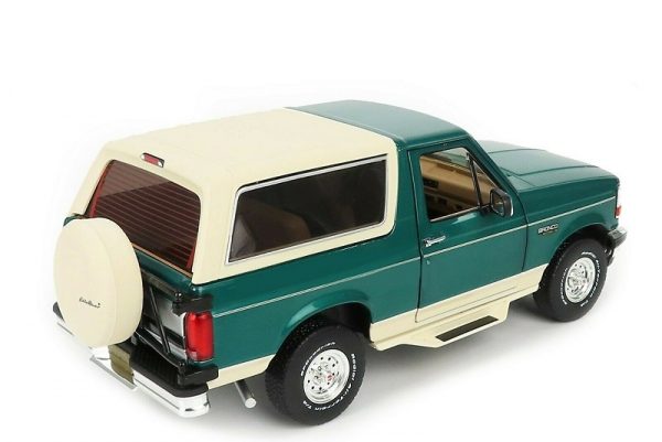 Ford Bronco 1993 "Eddie Bauer Edition" Groen 1:18 Greenlight Collectibles