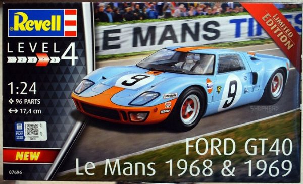 ord GT 40 Le Mans 1968/69 Limited Edition Bouwdoos 1:24 Revell
