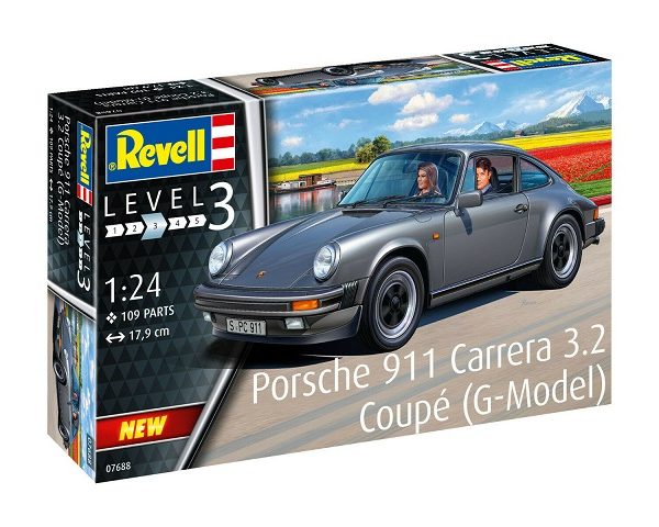 Porsche 911 Carrera 3.2 Coupé ( G-Model ) Bouwdoos 1:24 Revell