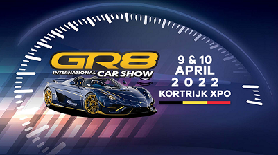 GR8 International Car Show 2022 09 - 10 Apr 2022 Kortrijk Expo, Kortrijk, Belgium