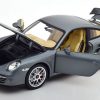 Porsche 911 ( 997 ) Turbo 2010 Grijs Metallic 1:18 Norev