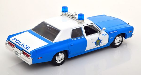 Dodge Monaco 1974 "Chicago Police Department" Wit / Blauw 1-24 Greenlight Collectibles