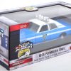 Plymouth Fury "New York City Police" 1975 Blauw / Wit 1-24 Greenlight Collectibles