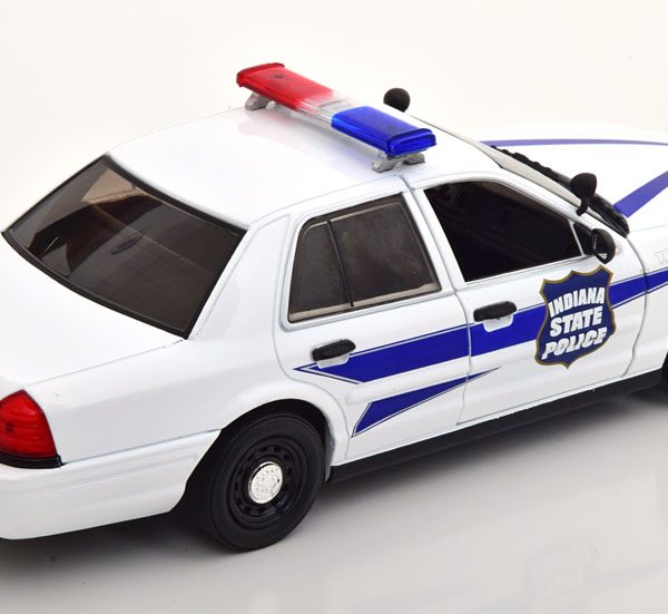 Ford Crown Victoria 2008 "Police Interceptor" Wit 1-24 Greenlight Collectibles