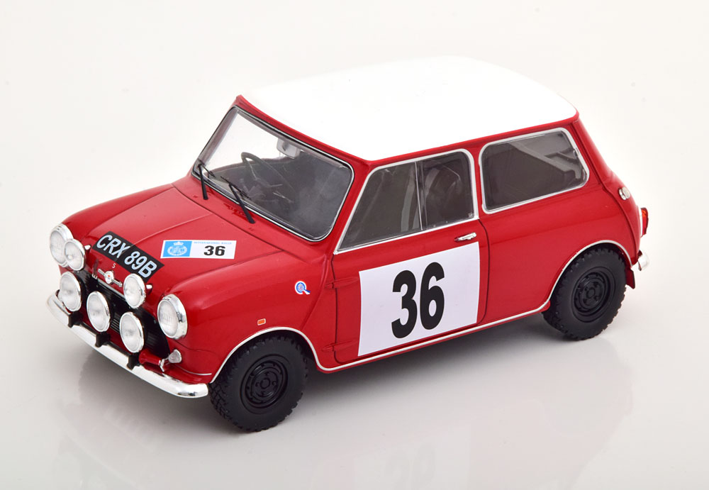 Mini Cooper S No.36, RAC Rally 1965 Fall/Crellin 1-18 Ixo Models