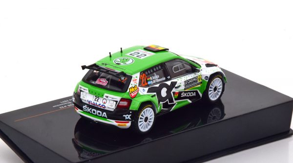 Skoda Fabia Rally2 Evo No.22, Rally Monte Carlo 2021 Bulacia/Ohannesian 1-43 Ixo Models