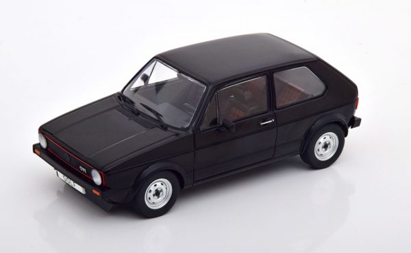 Volkswagen Golf I GTI 1976 Zwart 1-24 Whitebox